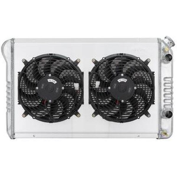 Cold Case Radiators - LMP590-5K - 82-92 F-Body LS Swap Radiator w/Dual 12in Fan 32in