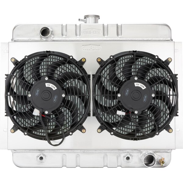 Cold Case Radiators - CHN540ASK - 62-67 Nova AT 16in Aluminum Radiator 25.75in