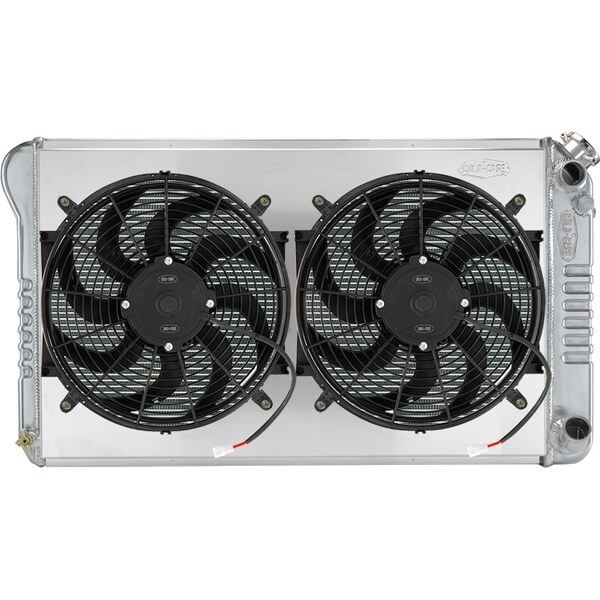 Cold Case Radiators - GMT558ALSSK - Aluminum Radiator 67-76 GM Truck LS Swap 34.21in