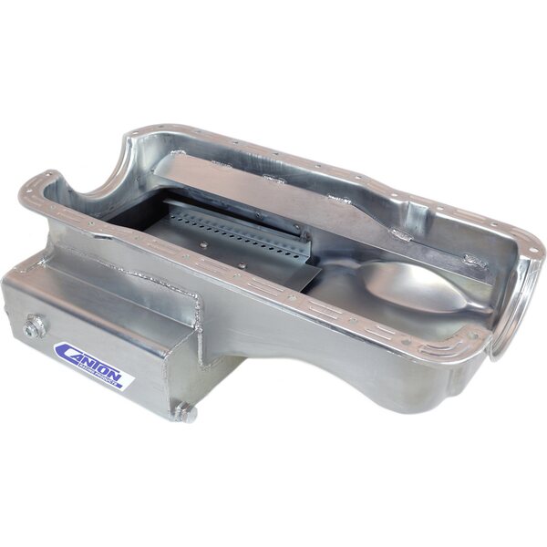 Canton - 15-680 - Ford 351W R/R Oil Pan - 9qt. Front Sump
