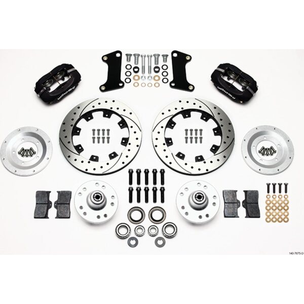 Wilwood - 140-7675-D - BB Front Kit 67-72 Camaro Nova