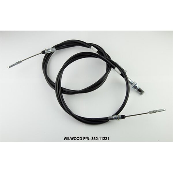 Wilwood - 330-11221 - Parking Brake Cable Kit 05-10 Mustang