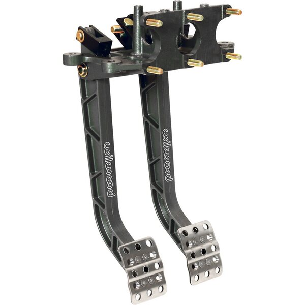 Wilwood - 340-11299 - Dual Pedal Assy Reverse Mnt Adj Pedals