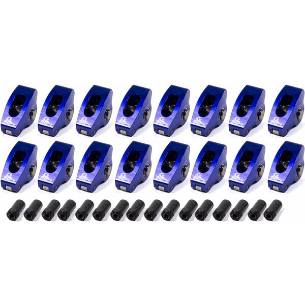 Scorpion Performance - 1013 - SBC Roller Rocker Arms 1.6 Ratio 7/16 Stud