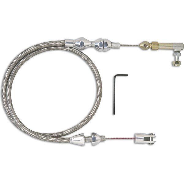 Lokar - TCP-1000HT - Hi-Tech Throttle Cable - Polished