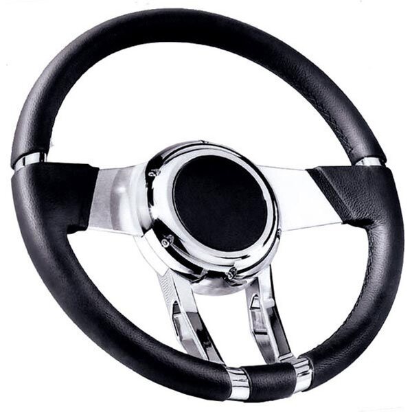Flaming River - FR20150 - WaterFall Steering Wheel Black
