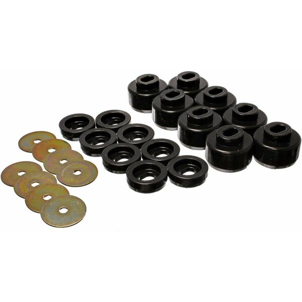 Energy Suspension - 3.4150G - Body Mount Set 99-06 Silverado New Body 2/4WD