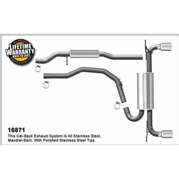 MagnaFlow 16871 07-14 Ford Edge 2.0/3.5L Cat-Back Exhaust System