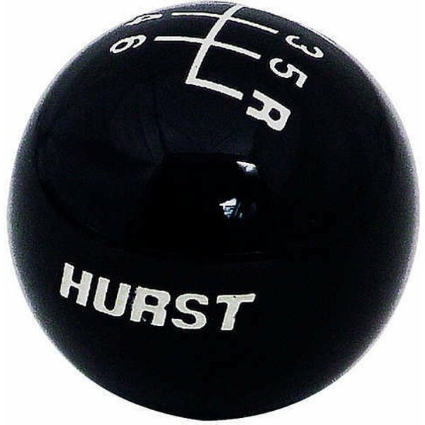 Hurst - 1630140 - Classic 6-Speed Shift Knob Black (3/8-16)