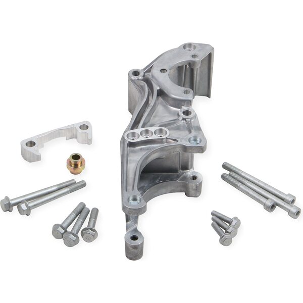 Holley - 20-155 - LS Accessory Drive Brkt Kit LH for P/S & Alt