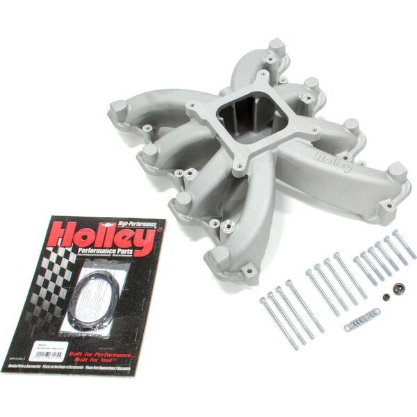 Holley - 300-131 - Intake Manifold Single Plane - Carb GM LS3/L92