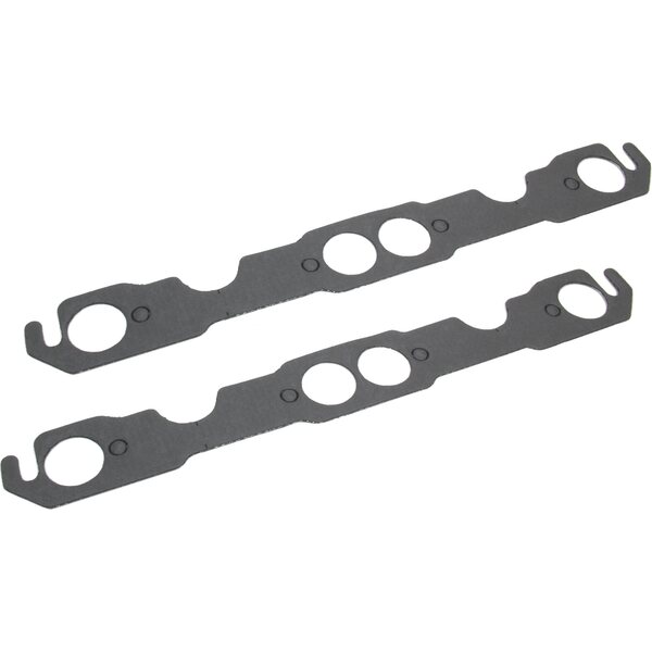 Hedman - 27560 - Header Gasket - SBC 1-3/4 Rect. Port - 1.750 in Square Port - Composite - Small Block Chevy