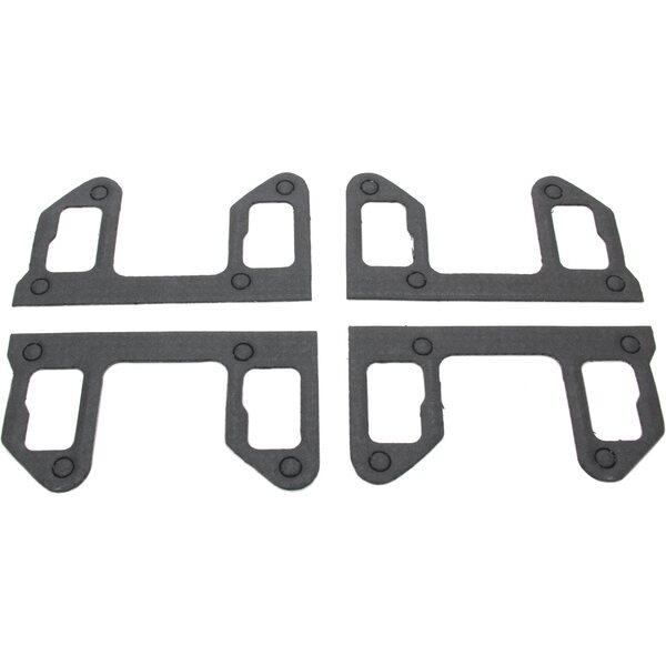 Hedman - 27650 - Header Gaskets - Range Rover V8 - 1.110 x 1.750 in Stock Port - Steel Core Laminate - Small Block Buick - Set of 4