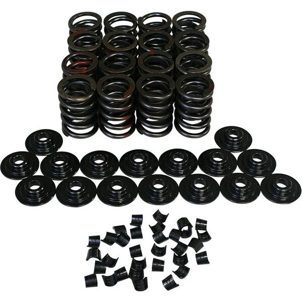 Howards Cams - 98412-K11 - 1.445 Valve Spring Kit Single w/Damper