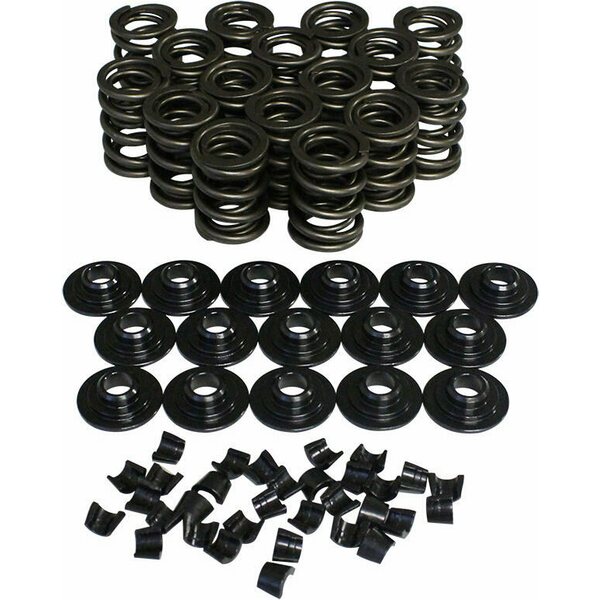 Howards Cams - 98445-K12 - 1.470 Dual Valve Spring Kit - w/Damper