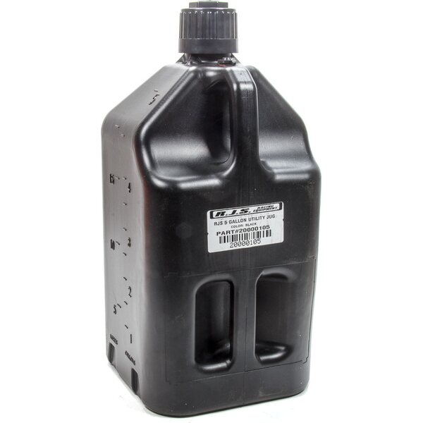 RJS Safety - 20000105 - Utility Jug 5 Gallon Black