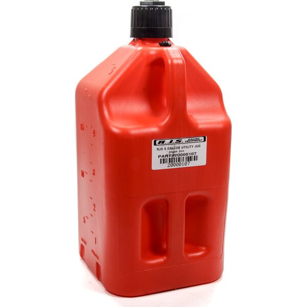 RJS Safety - 20000107 - Utility Jug 5 Gallon Red