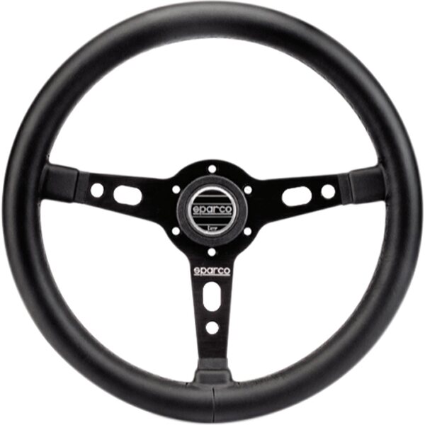 Sparco - 015TARGA350PLNR - Steering Wheel Targa 350 Black / Red
