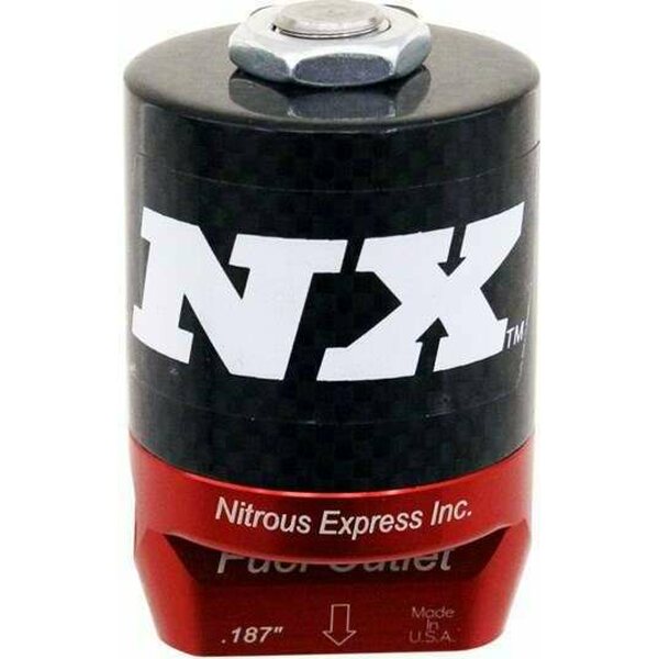 Nitrous Express - 15201L - Lightning Stage 6 Gas Solenoid- .187in Orific