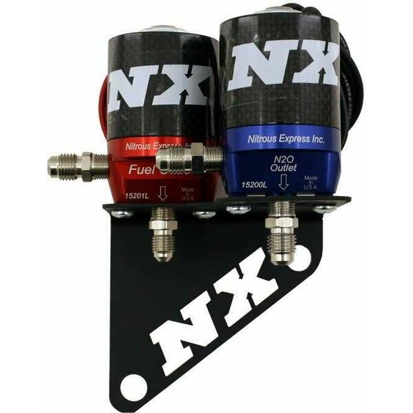 Nitrous Express - 15770 - Solenoid Bracket - GM LS RH Cylinder Head