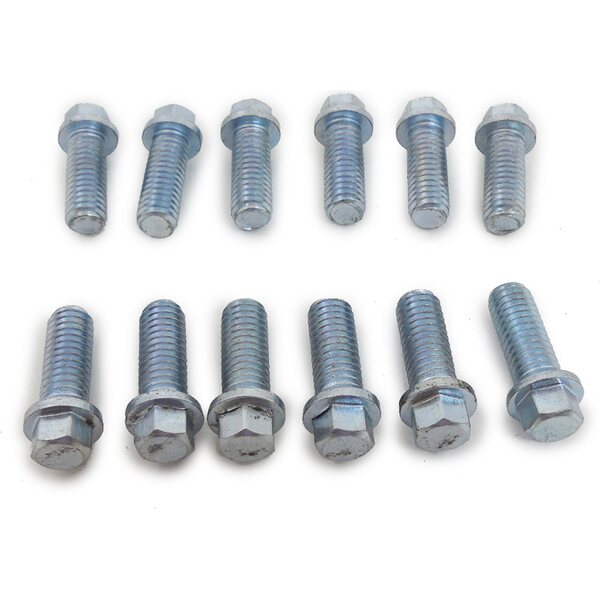 RPC - R0938S - Stainless Header Bolts 6-Point Head 12 Pcs.