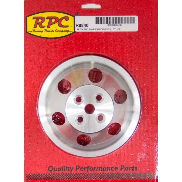RPC - R8840 - BBC SWP Single Groove Upper Pulley
