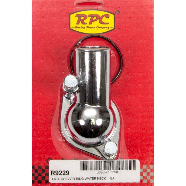 RPC - R9229 - 66-75 Chevy V8 Steel Water Neck Chrome