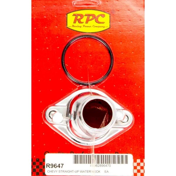 RPC - R9647 - Chevy V8 Steel Str Up Water Neck Chrome