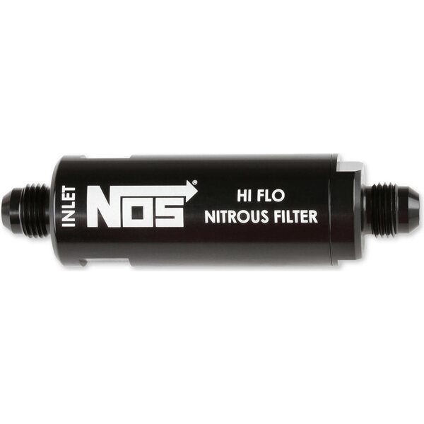NOS - 15556NOS - 6AN  Hi-Flo Nitrous Filter - Black