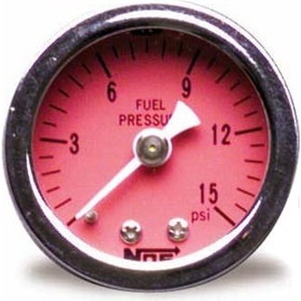 NOS - 15900NOS - 0-15 Fuel Pressure Gauge