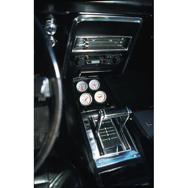 AutoMeter - 10002 - 2-1/16 4 Gauge Console Pod - 68-69 Camaro