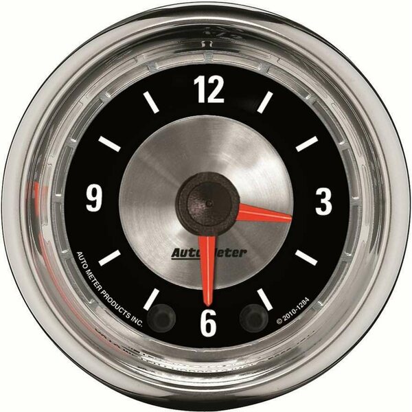 AutoMeter - 1284 - 2-1/16 A/M Clock