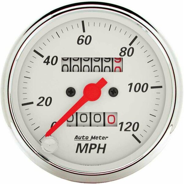 AutoMeter - 1396 - 3-1/8in A/W Speedometer 120MPH