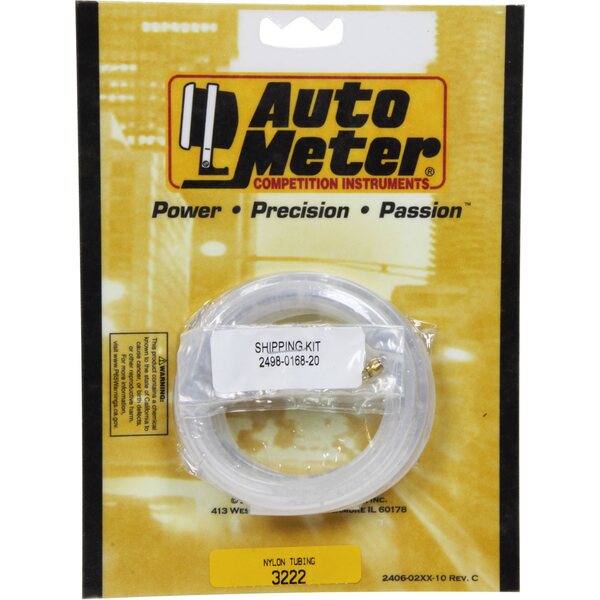 AutoMeter - 3222 - 10' Nylon Tubing 1/8in