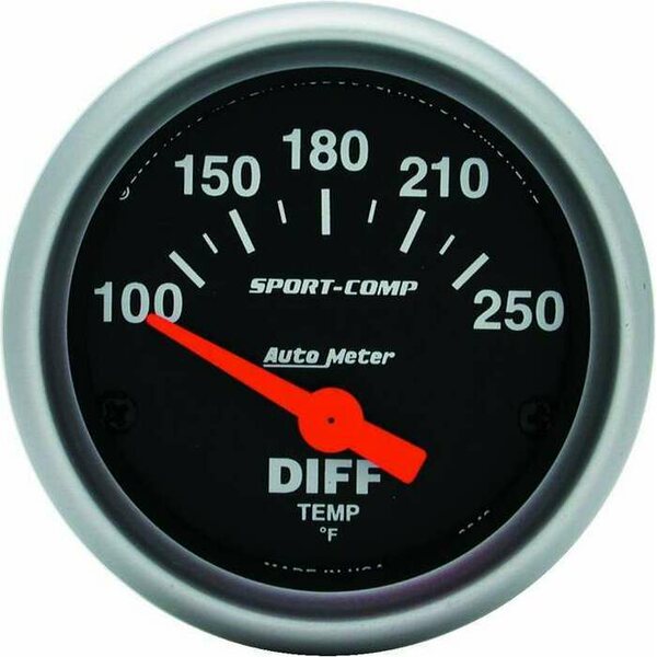 AutoMeter - 3349 - 2-1/16in S/C Differental Temp Gauge