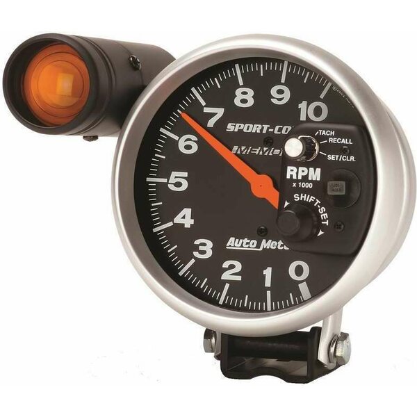 AutoMeter - 3906 - 5in Sport Comp Monster Tach w/Recall