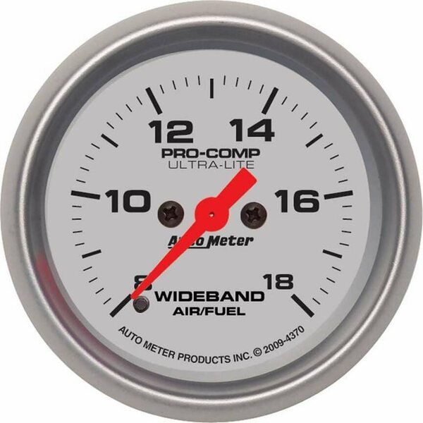 AutoMeter - 4370 - 2-1/16 U/L Wideband Air /Fuel Gauge  Analog