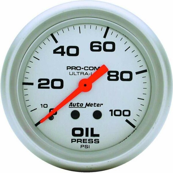 AutoMeter - 4421 - 2-5/8in Mech Oil Pressure
