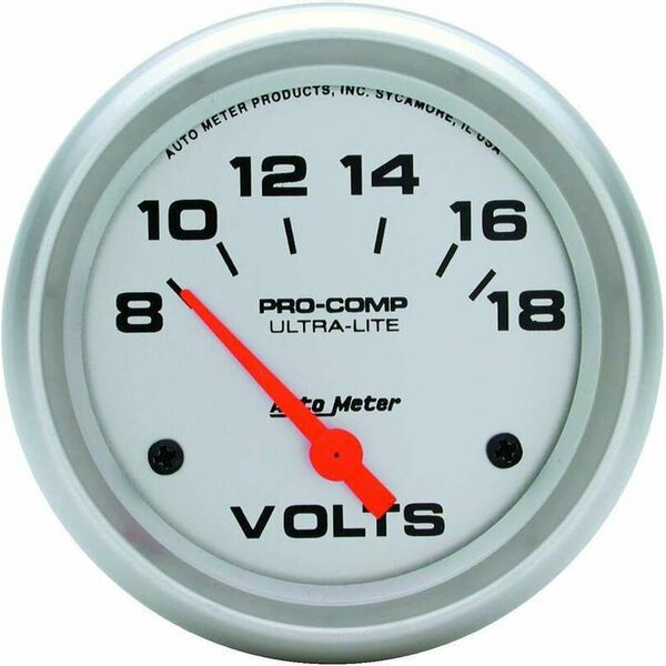 AutoMeter - 4491 - 2-5/8in Voltmeter