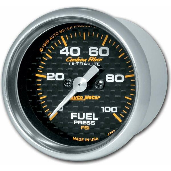 AutoMeter - 4763 - C/F 2-1/16in Fuel Press. Gauge 0-100PSI