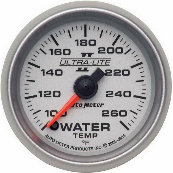 AutoMeter - 4955 - 2-1/16in U/L II Water Temp. Gauge 100-260