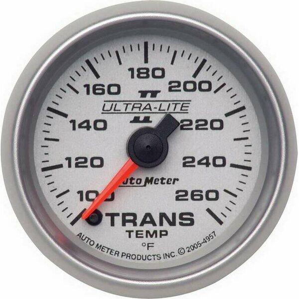 AutoMeter - 4957 - 2-1/16in U/L II Trans. Temp. Gauge 100-260