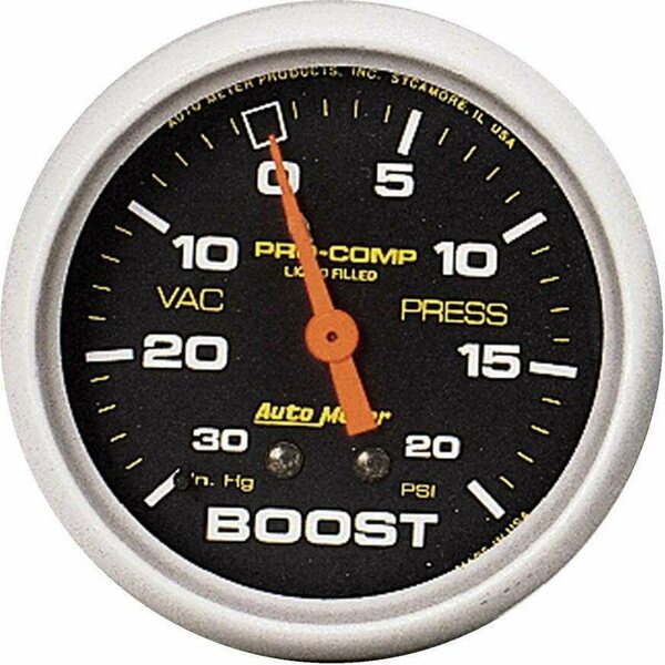 AutoMeter - 5401 - 0-20/0-30 Turbo Boost