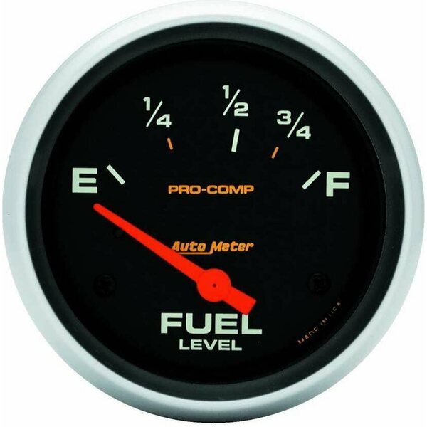 AutoMeter - 5416 - 2-5/8in Pro-Comp Fuel Level Gauge