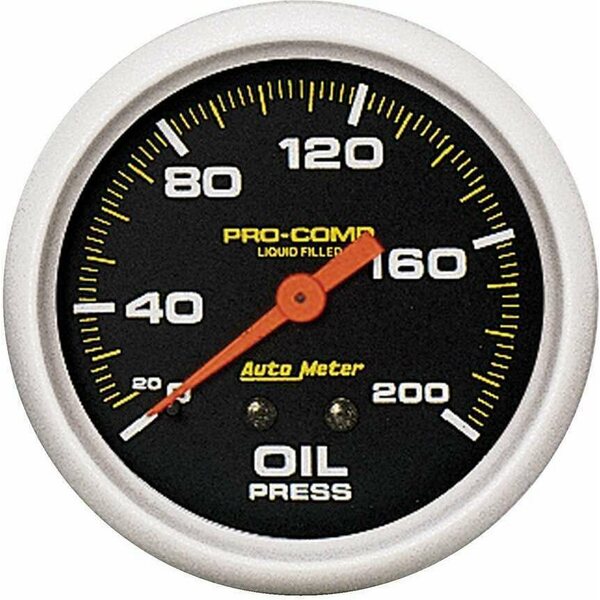 AutoMeter - 5422 - 0-200 Oil Pressure Gauge