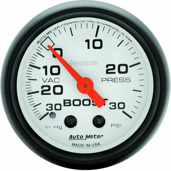 AutoMeter - 5703 - 2-1/16in Phantom Boost / Vacuum Gauge