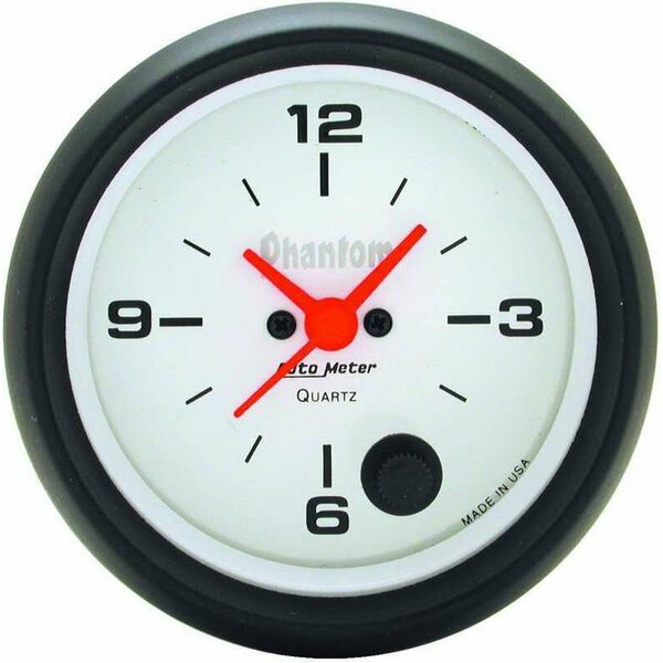AutoMeter - 5885 - 2-5/8in Phantom Clock