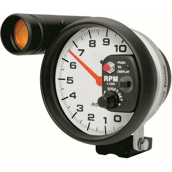 AutoMeter - 5899 - 5in Phantom Shift-Lite Tach 10000 RPM