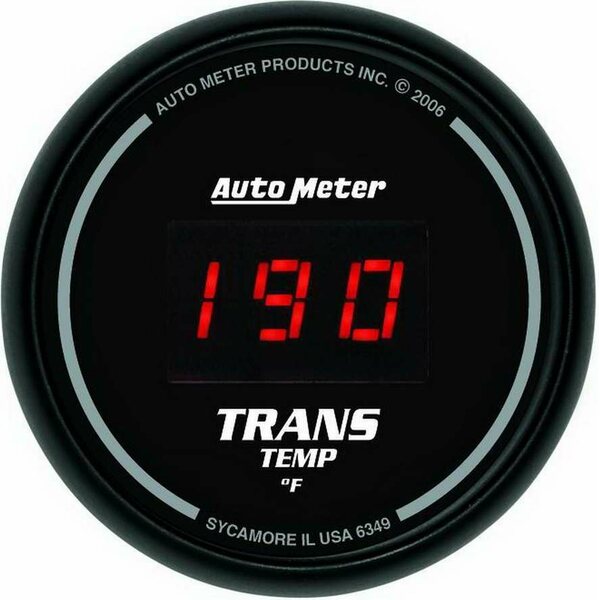 AutoMeter - 6349 - 2-1/16in DG/B Trans Temp Gauge