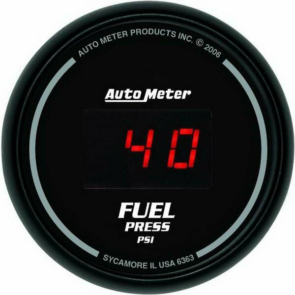 AutoMeter - 6363 - 2-1/16in DG/B Fuel Pressure Gauge
